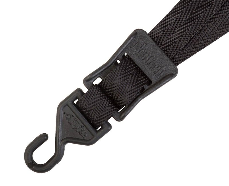 Neo Tech Neotech Saxophone Soft Neck Strap - Regular - Open Hook for Baritone & Alto Sax Neck Strap, Clarinets, English Horns - Comfortable Neoprene (Black) - Image 2